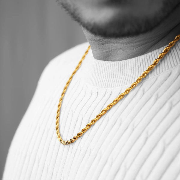 Trendy Gold Plated Men's Chain