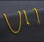 Jewels Kafe Stainless Steel One Gram Gold Plated Men's Chain