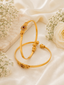 Jewels Kafe Premium Golden Openable Bangles/Kada Set of 2 – Free Size Free Size