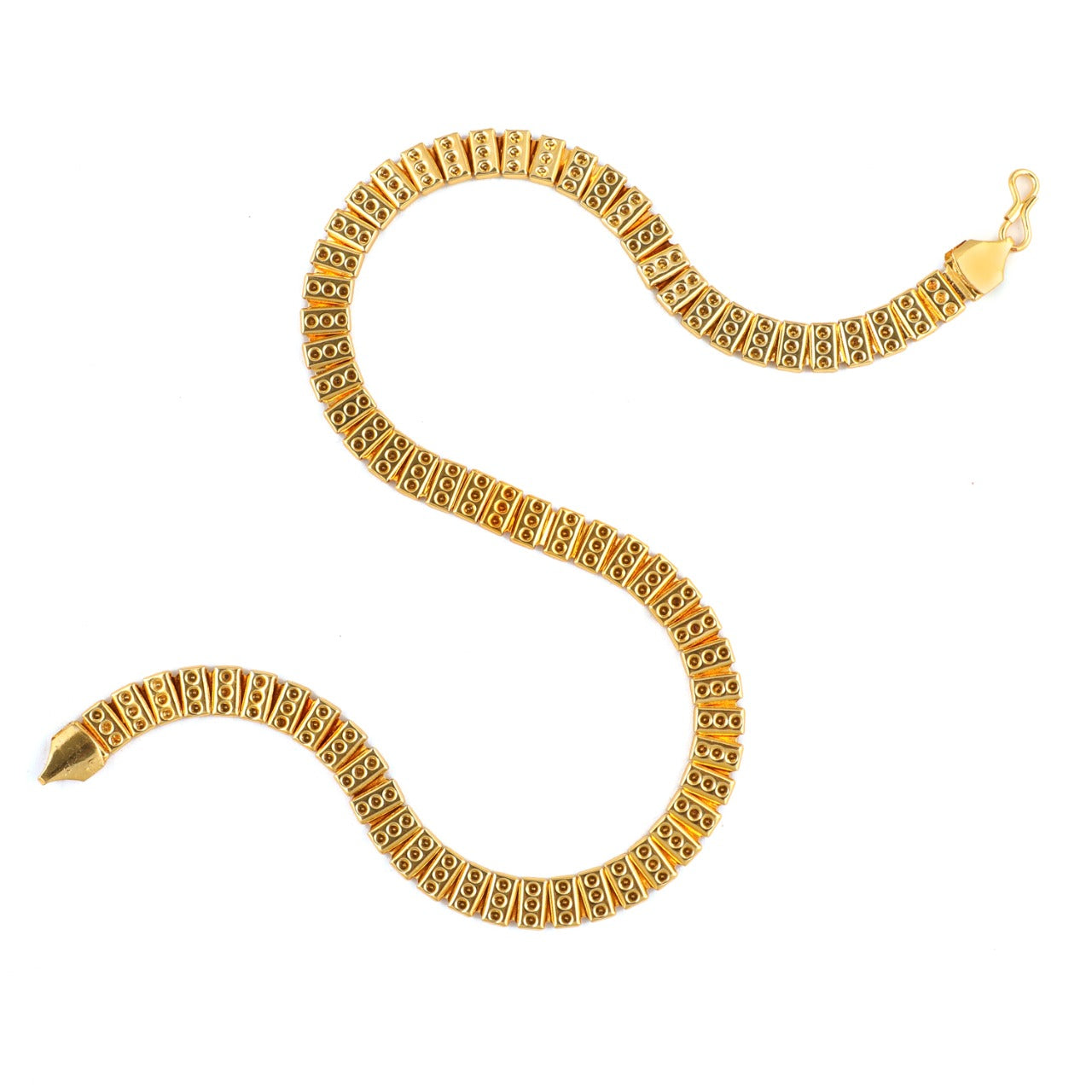 Jewels Kafe Trendy Designer Gold Plated Men's Chain Main image