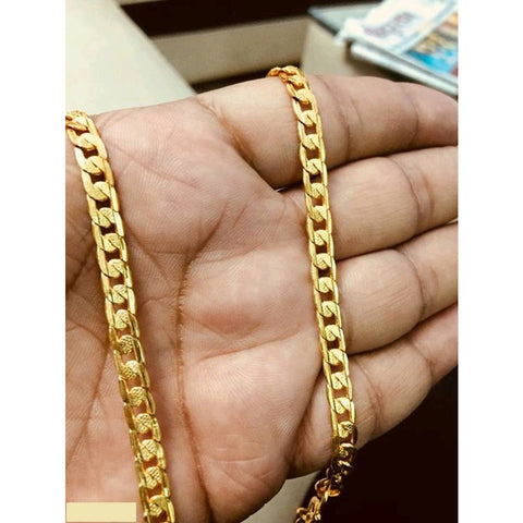 Trendy Designer Gold Plated Men's Chain Jewels Kafe