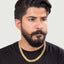 Trendy Stylish Golden Alloy Chain for Men