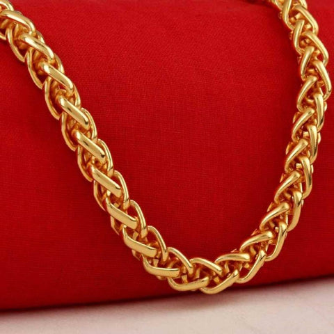 Trendy Brass Gold Plated Chain For Men Jewels Kafe