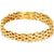 Trendy gold plated bracelet GlowRoad