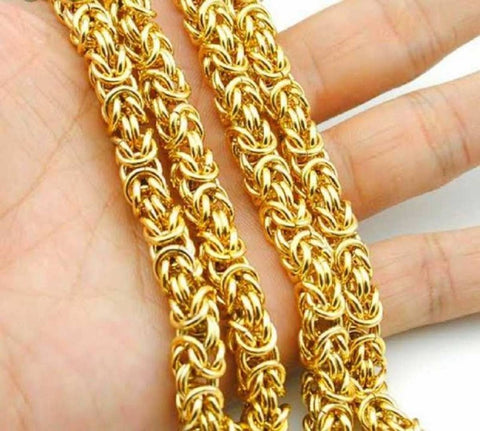 Designer Gold Plated Men's Chain