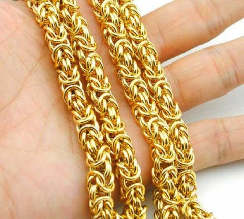 Designer Gold Plated Men's Chain Jewels Kafe