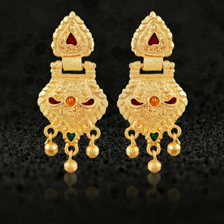 Jewels Kafe One Gram Gold Plated Necklace Set