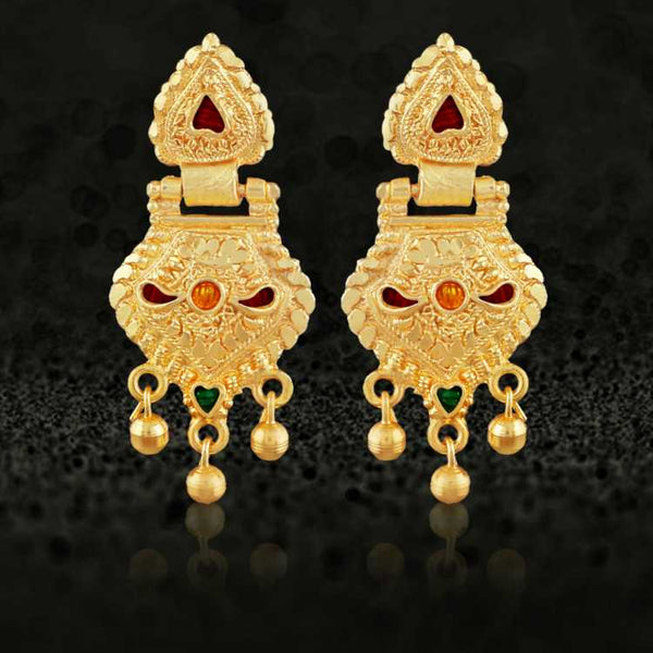 Jewels Kafe One Gram Gold Plated Necklace Set