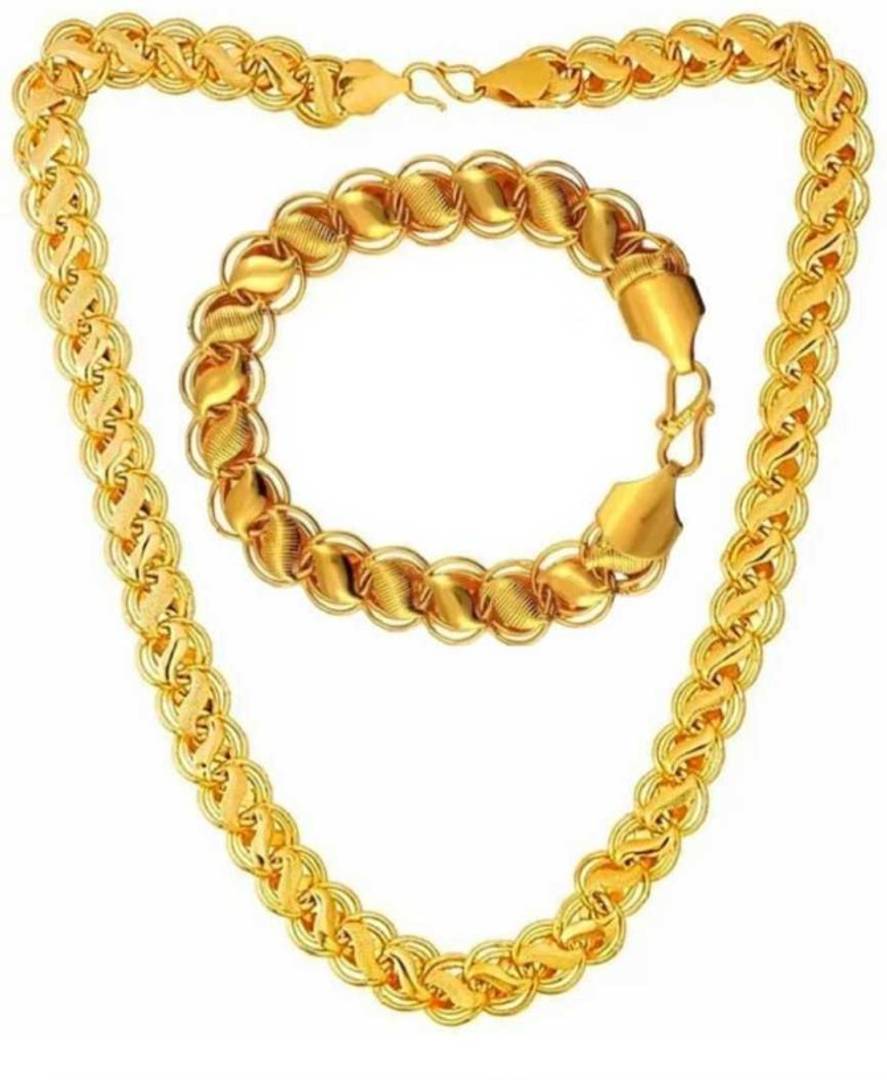 Jewels Kafe Gold-plated Plated Alloy Chain Set combo