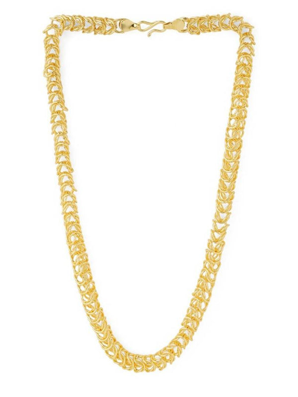 Trendy Stylish Brass Statement Chain For Men