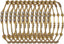 Jewels Kafe Gold Plated Bangle Set of 12 2.8