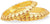 Jewels Kafe One Gram Gold Plated Bangle Set of 2 Jewels Kafe
