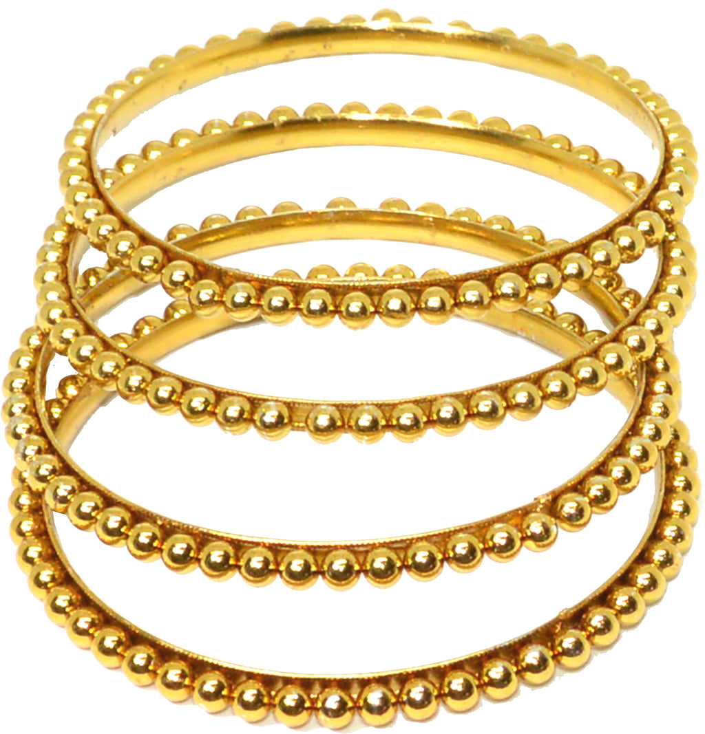 Jewels Kafe Gold-Plated Bangle Set Combo(Pack of 12)