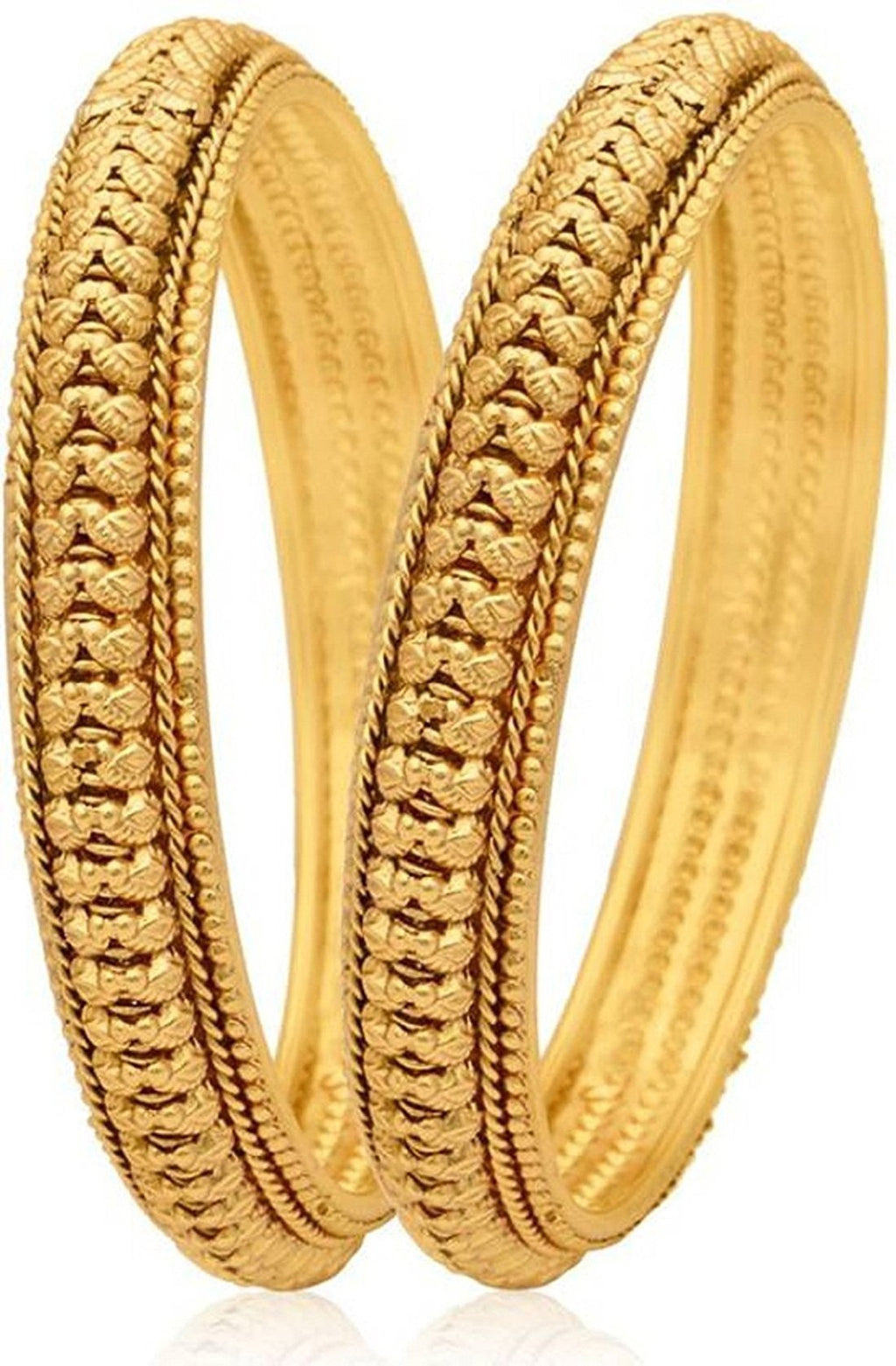 Jewels Kafe Gold Plated Bangle Set of 4
