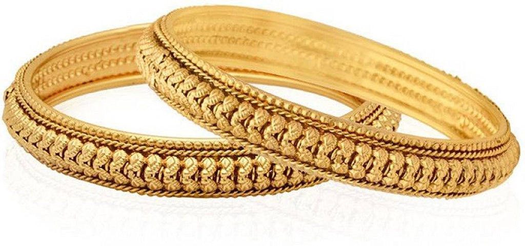 Jewels Kafe Gold Plated Bangle Set of 4