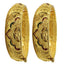 Jewels Kafe One Gram Gold Plated Bangle Set of 2 2.8