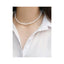 Trendy Pearl Silver Plated White Chain Mala For Women