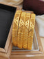 Jewels Kafe Gold Plated Bangle Set (Pack of 4)