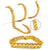Jewels Kafe Trending Gold-plated Men's Chain & Bracelet Combo GlowRoad