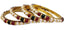 Jewels Kafe Gold Plated Bangle Set (Pack of 4) 2.8