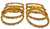 Jewels Kafe Gold Plated Bangle Set (Pack of 8) Jewels Kafe