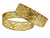 Jewels Kafe Gold Plated Bangle Set of 2 Jewels Kafe