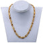 Jewels Kafe Trendy Designer Gold Plated Men's Chain