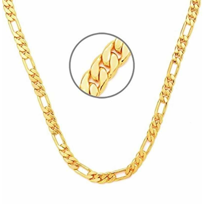 Jewels Kafe Trending Gold Plated Men's Chain & Bracelet Combo Secondary image