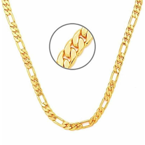 Jewels Kafe Trending Gold Plated Men's Chain & Bracelet Combo Jewels Kafe