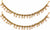 Jewels Kafe Antique Golden Kundan Anklets For Women Jewels Kafe