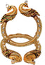 Jewels Kafe Antique Gold Plated Traditional Meenakari Pearl Bangles/Kada for Women/Girls.