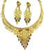Jewels Kafe One Gram Gold Plated Necklace Set