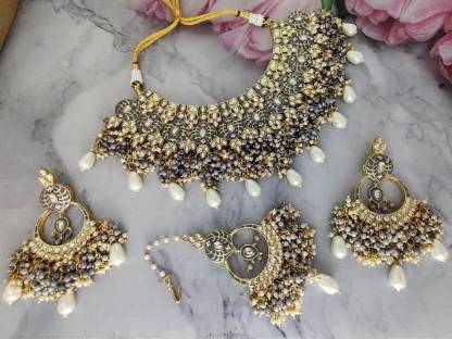 Jewels Kafe One Gram Gold Plated Necklace Set Main image